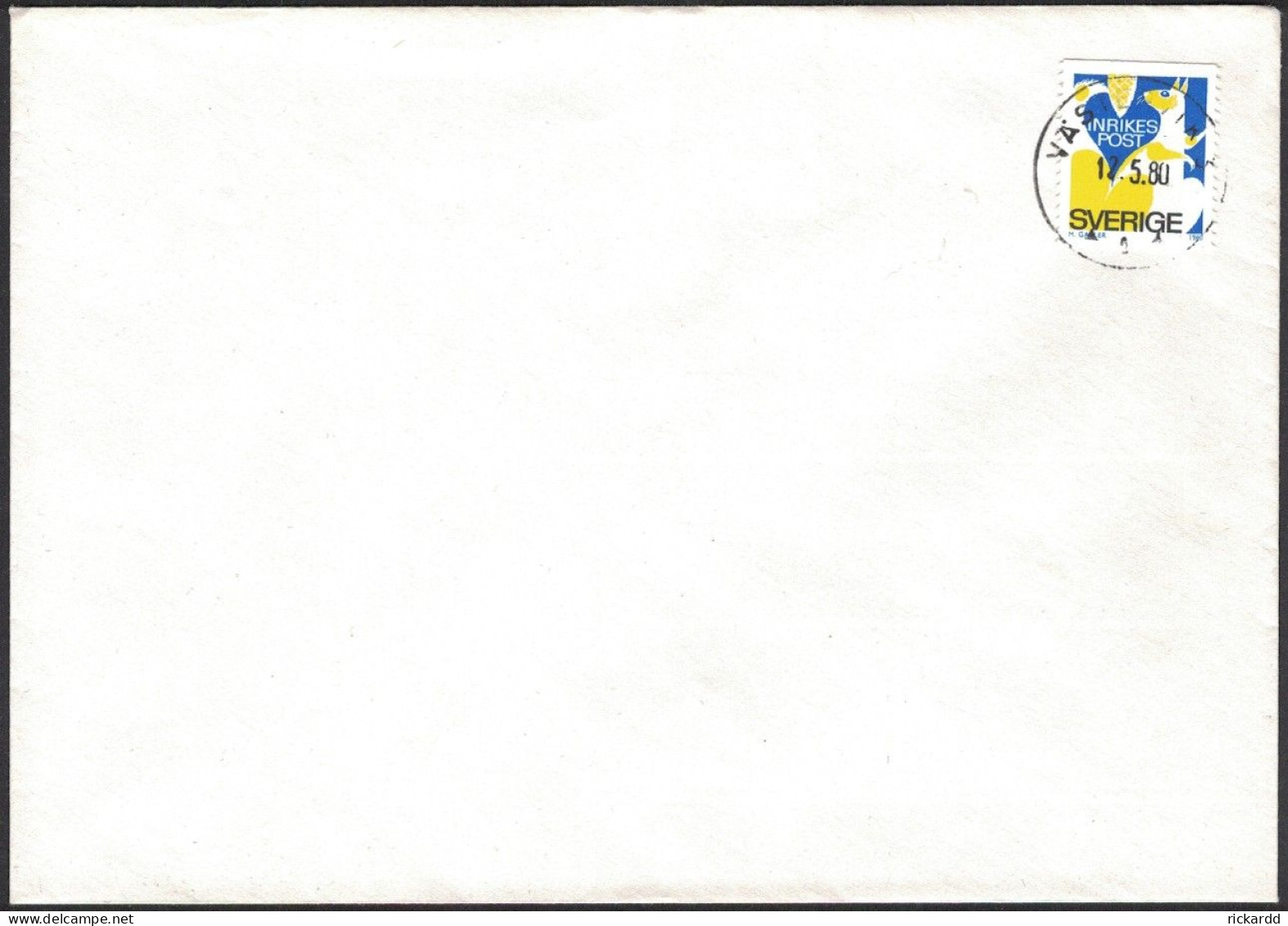 Sweden - FDC 12/5 1980 Rabattmärke II - FDC