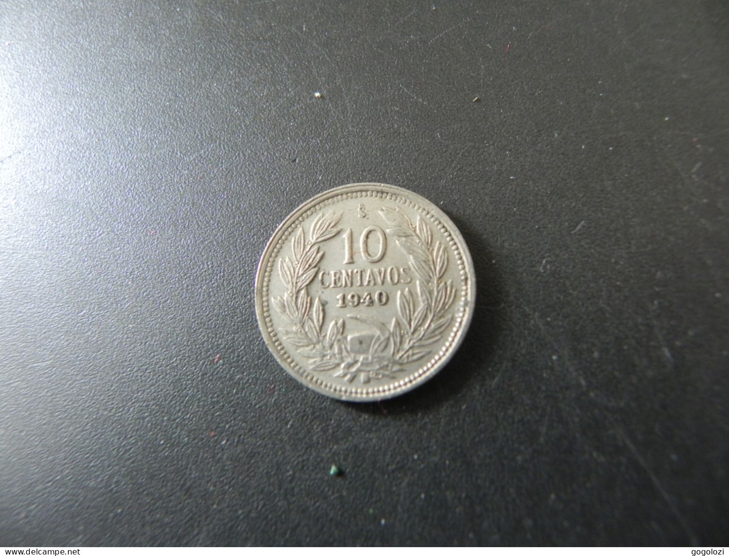 Chile 10 Centavos 1940 - Chile