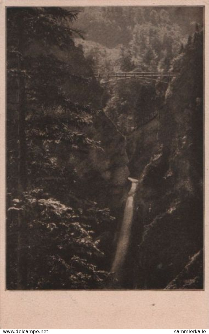 70302 - Schwangau Neuschwanstein - Pöllatfall Mit Marienbrücke - 1922 - Fuessen