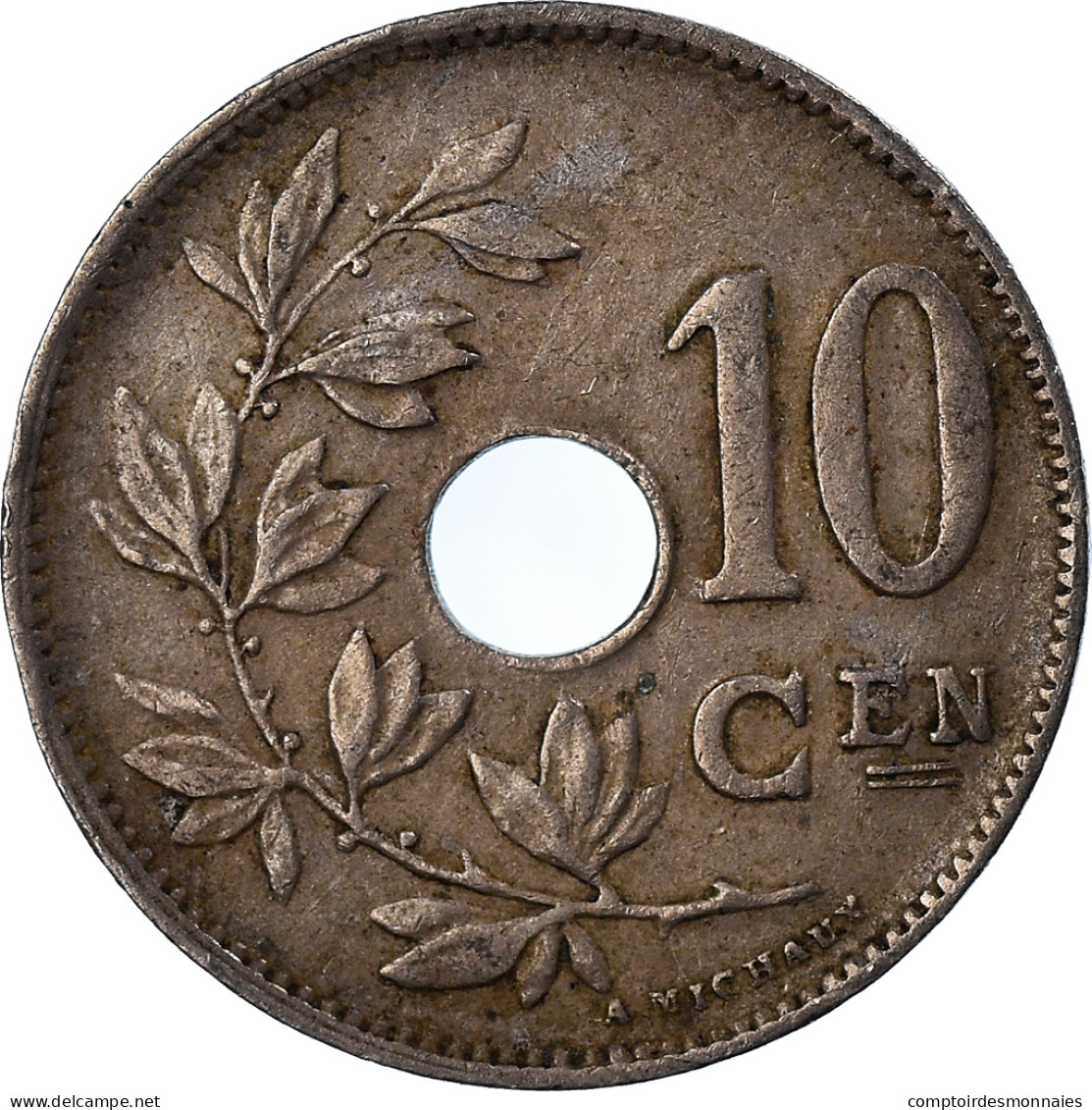 Monnaie, Belgique, 10 Centimes, 1924 - 10 Centimes