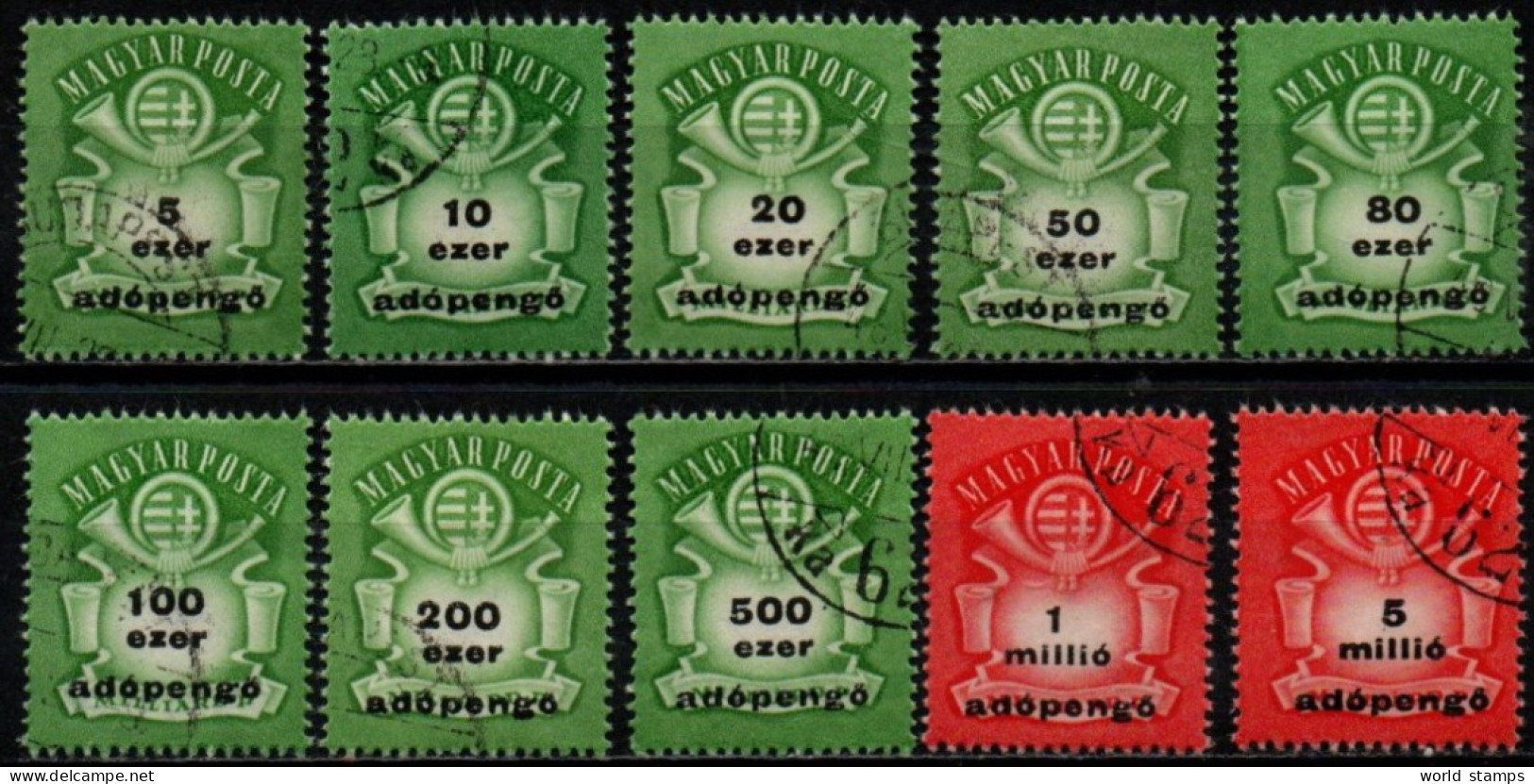 HONGRIE 1946 O - Used Stamps