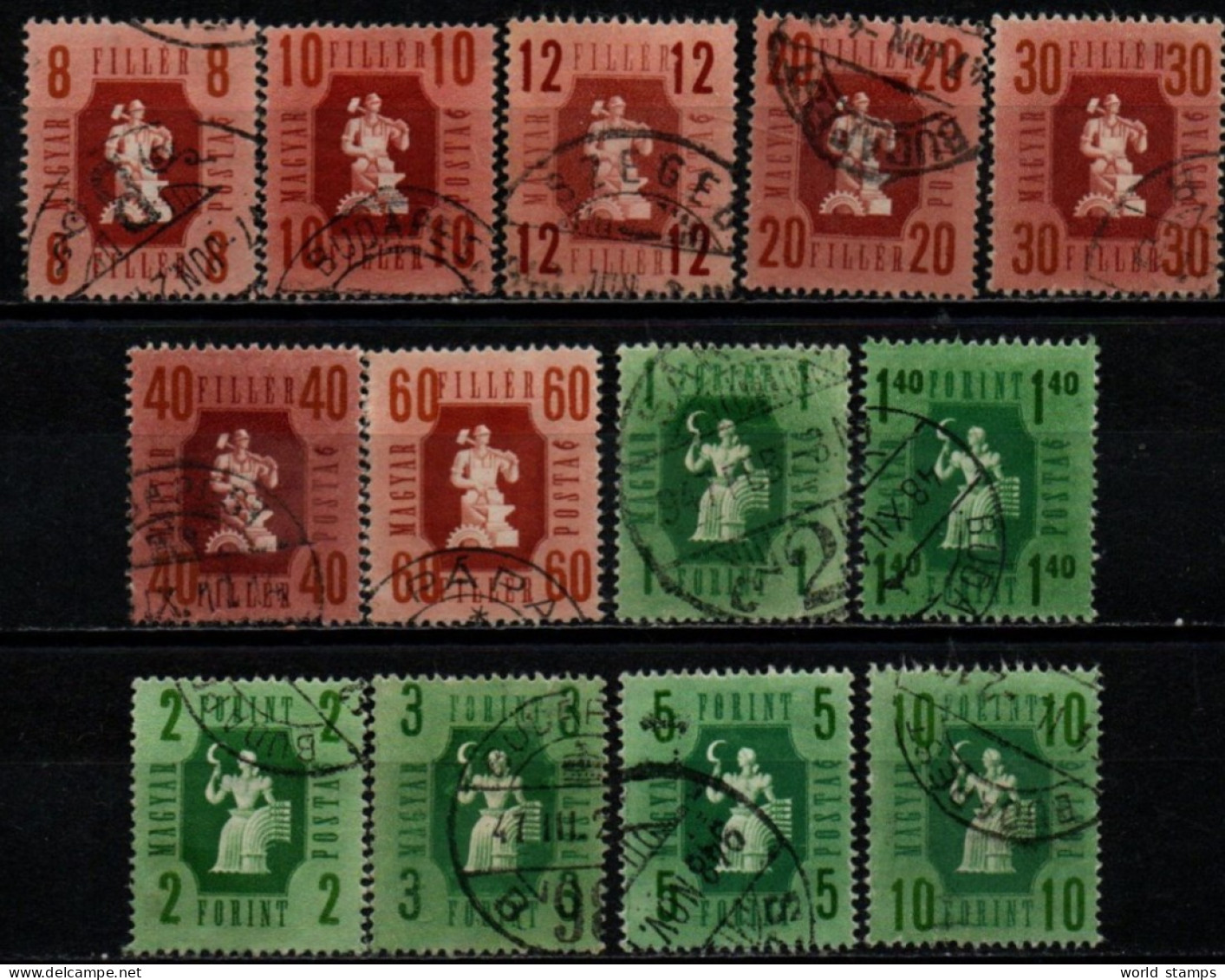 HONGRIE 1946 O - Used Stamps