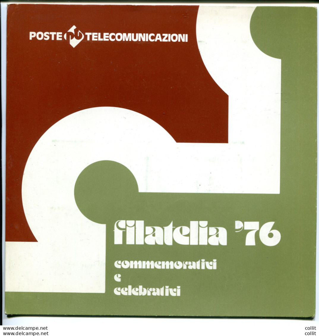 Precursore 1976 - Folder Francobolli Commemorativi E Celebrativi - Folder