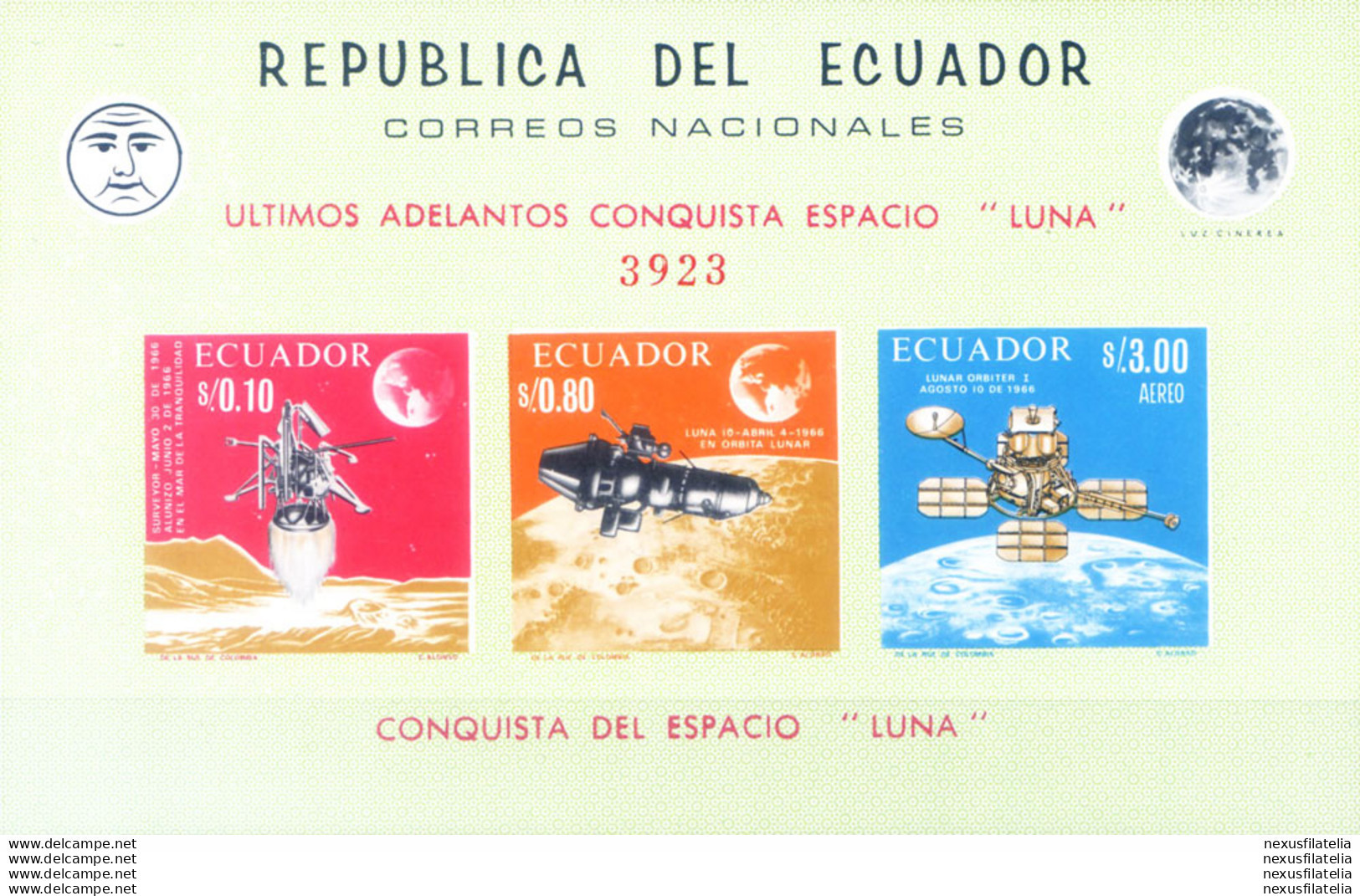 Astronautica 1966. - Equateur