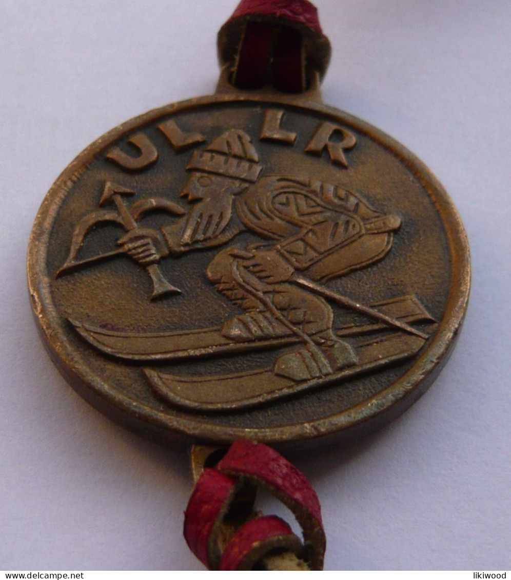 ULLR - Winter Sportler - Medal, Talisman, Medaille, Guardian Patron Saint Of Skiers, Schutzpatron Der Skifahrer - Otros & Sin Clasificación