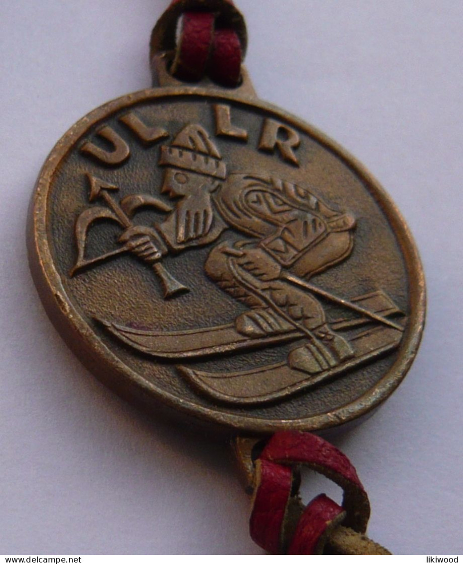 ULLR - Winter Sportler - Medal, Talisman, Medaille, Guardian Patron Saint of Skiers, Schutzpatron der Skifahrer