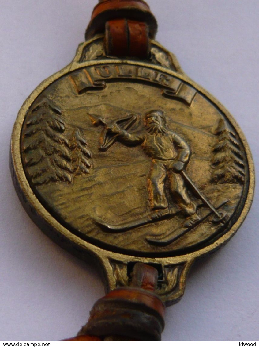 ULLR - Schierke - Medal, Talisman, Medaille, Guardian Patron Saint of Skiers, Schutzpatron der Skifahrer