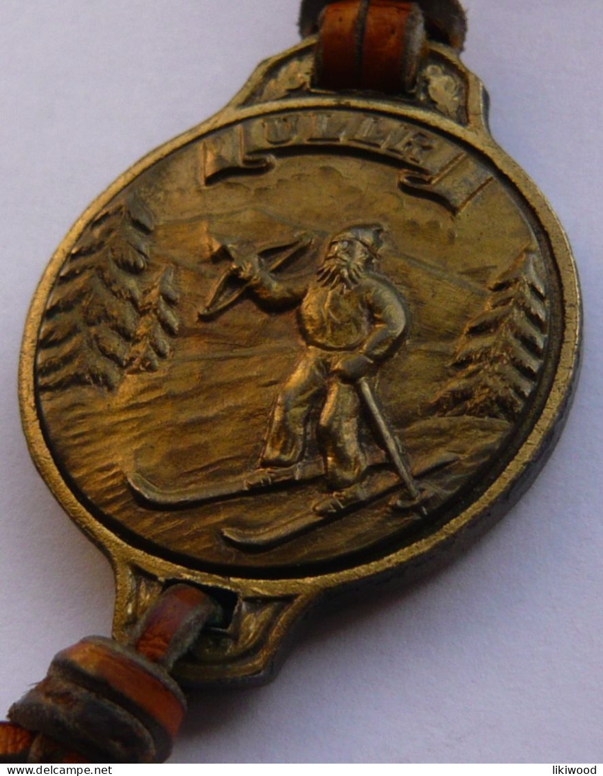 ULLR - Schierke - Medal, Talisman, Medaille, Guardian Patron Saint of Skiers, Schutzpatron der Skifahrer