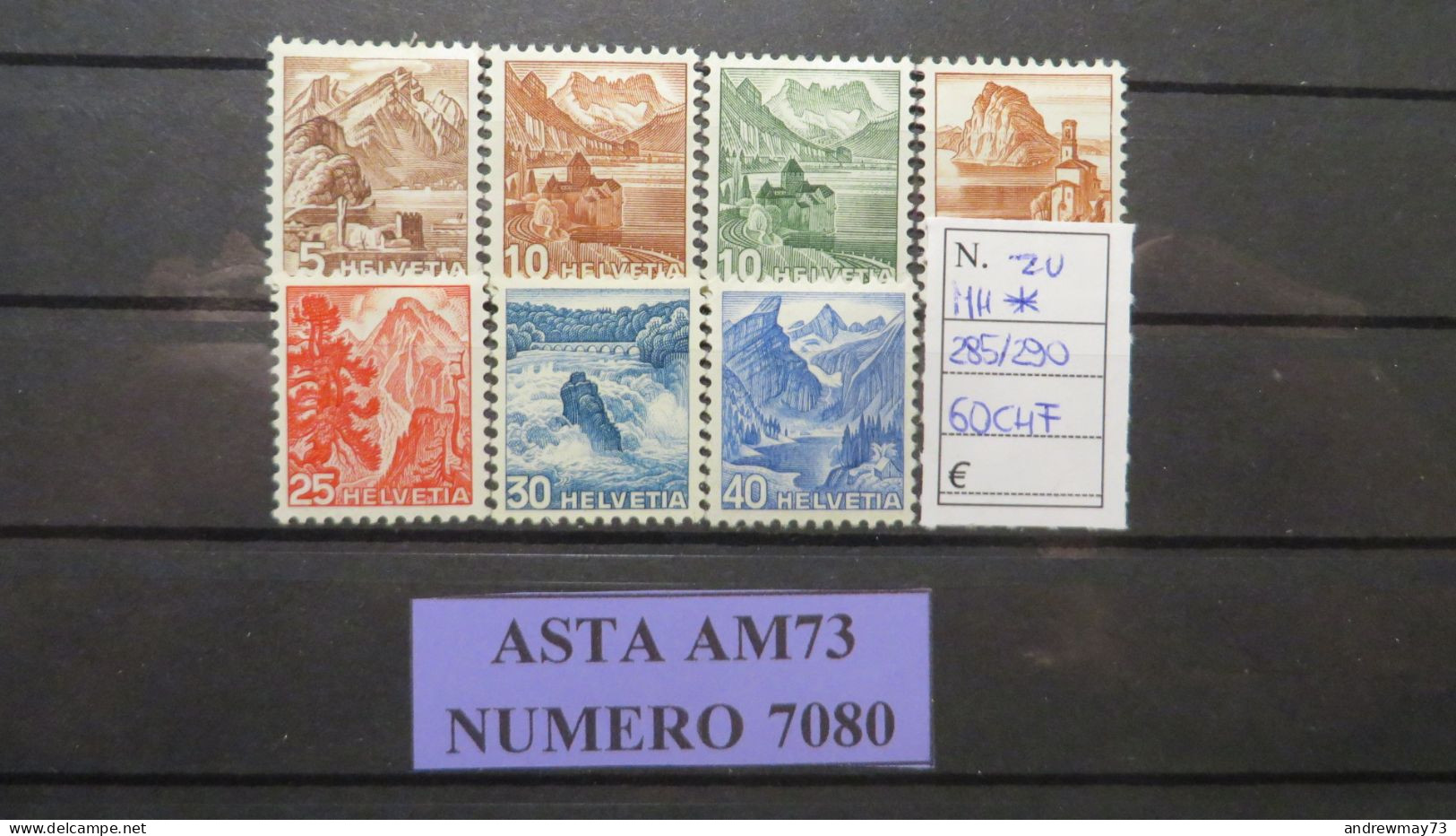 SWITZERLAND- NICE MH SET - Unused Stamps