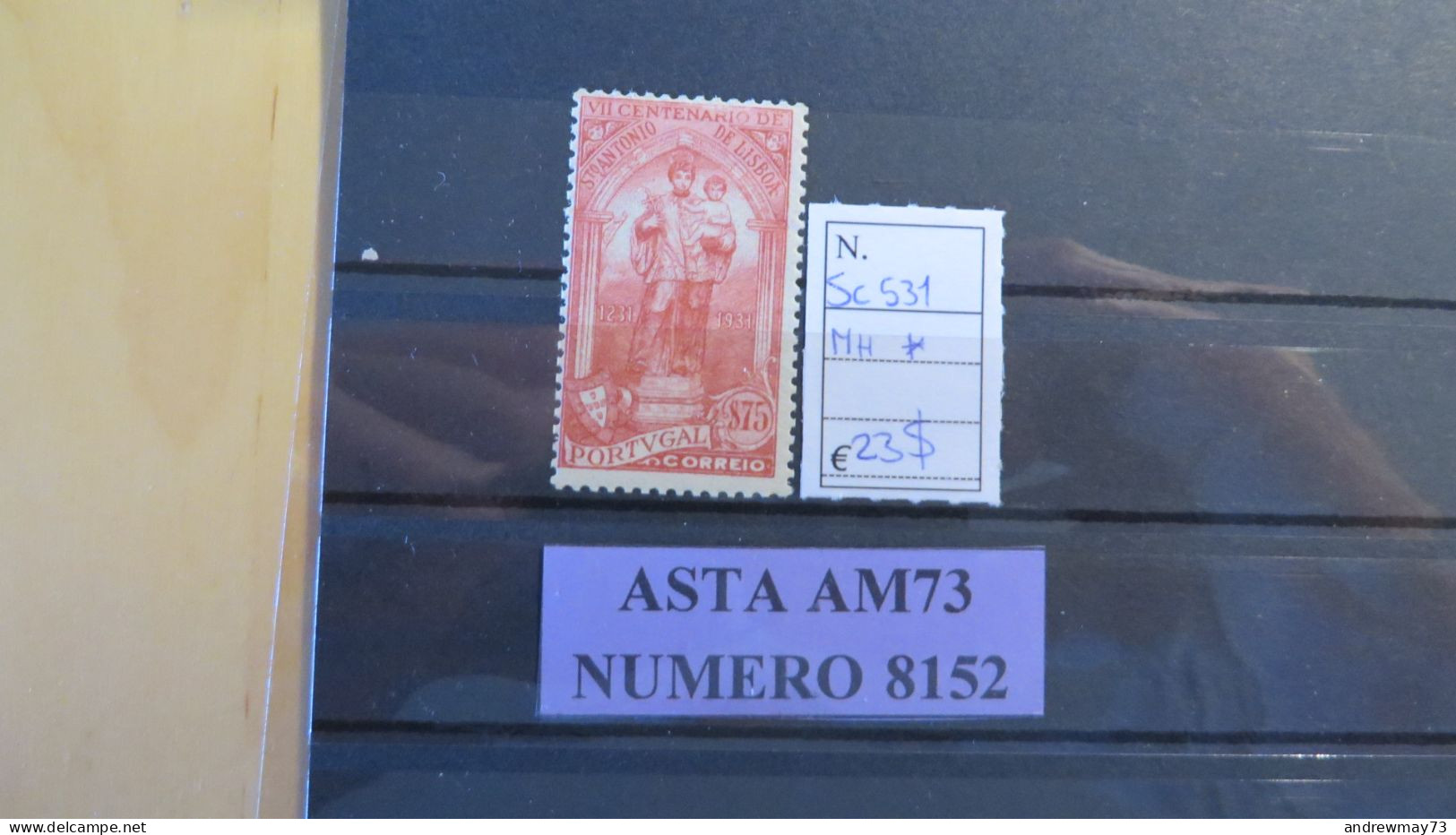 PORTUGAL-NICE MH STAMP - Unused Stamps