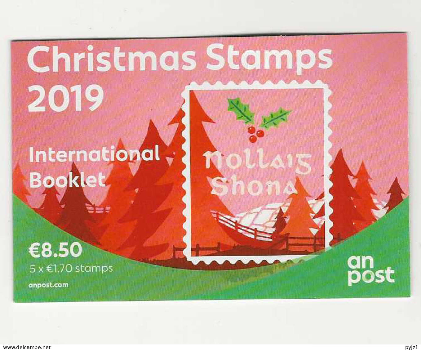 2019 MNH Ireland Booklet Christmas - Booklets