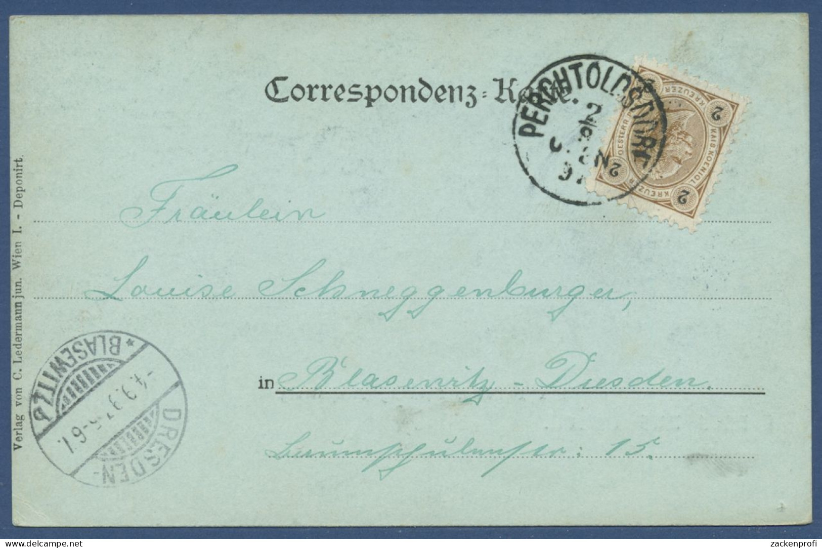 Gruss Aus Wien Lustschloß Franzensburg, Laxenburg, Gelaufen 1897 (AK1328) - Laxenburg