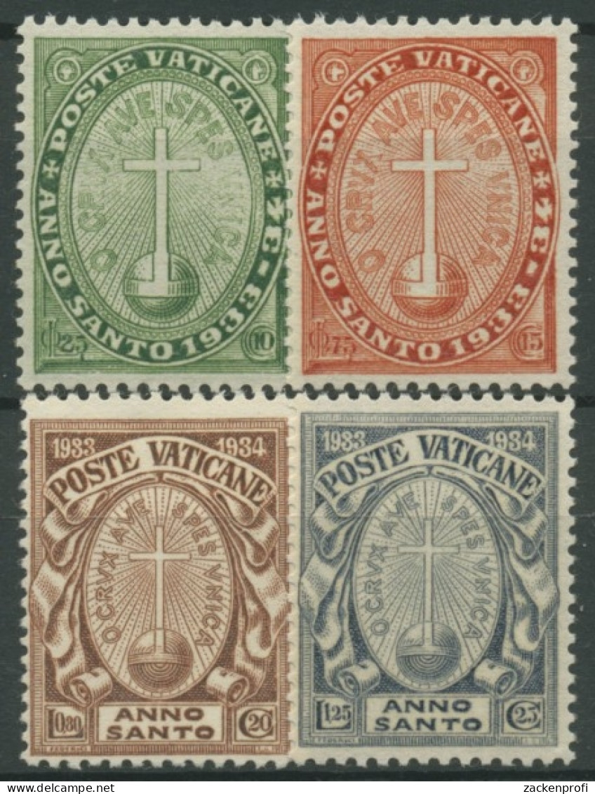 Vatikan 1933 Heiliges Jahr 17/20 Postfrisch - Unused Stamps