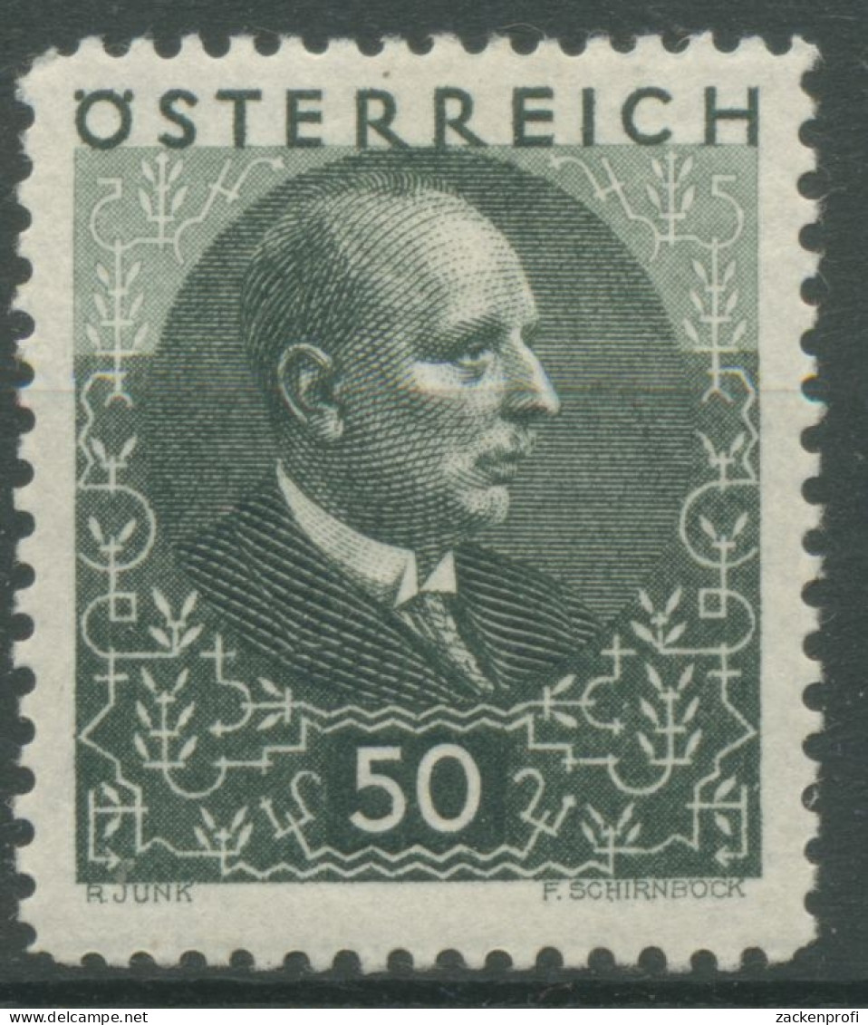 Österreich 1930 Lungenheilstätten In Kärnten Präsident Miklas 516 Postfrisch - Ungebraucht