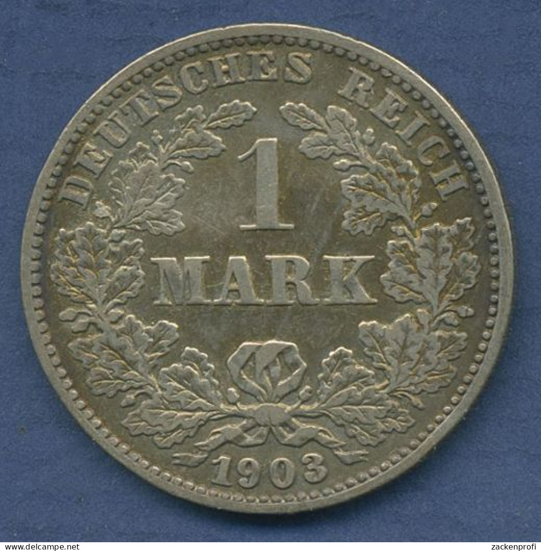 Deutsches Reich 1 Mark Kursmünze 1903 J, J 17 Ss+ (3840) - 1 Mark