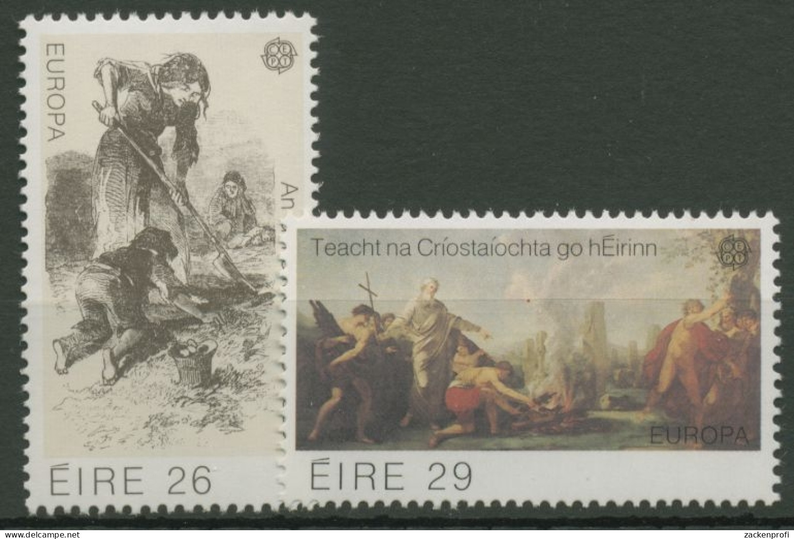 Irland 1982 Europa CEPT Historische Ereignisse 466/67 Postfrisch - Unused Stamps