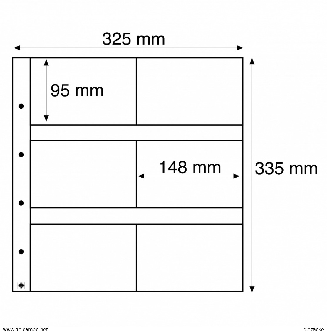 Leuchtturm Hüllen Klar Maximum 5C 307485 (5er Pack) Neu ( - Andere & Zonder Classificatie