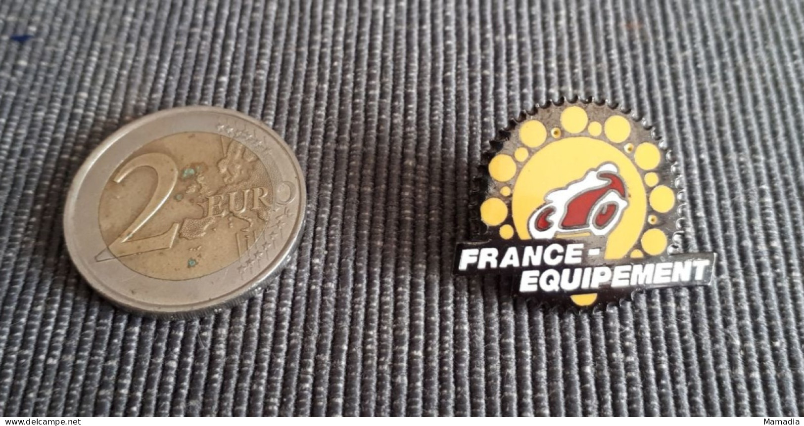 PIN'S PINS MOTO MOTORBIKE FRANCE EQUIPEMENT - Motorbikes