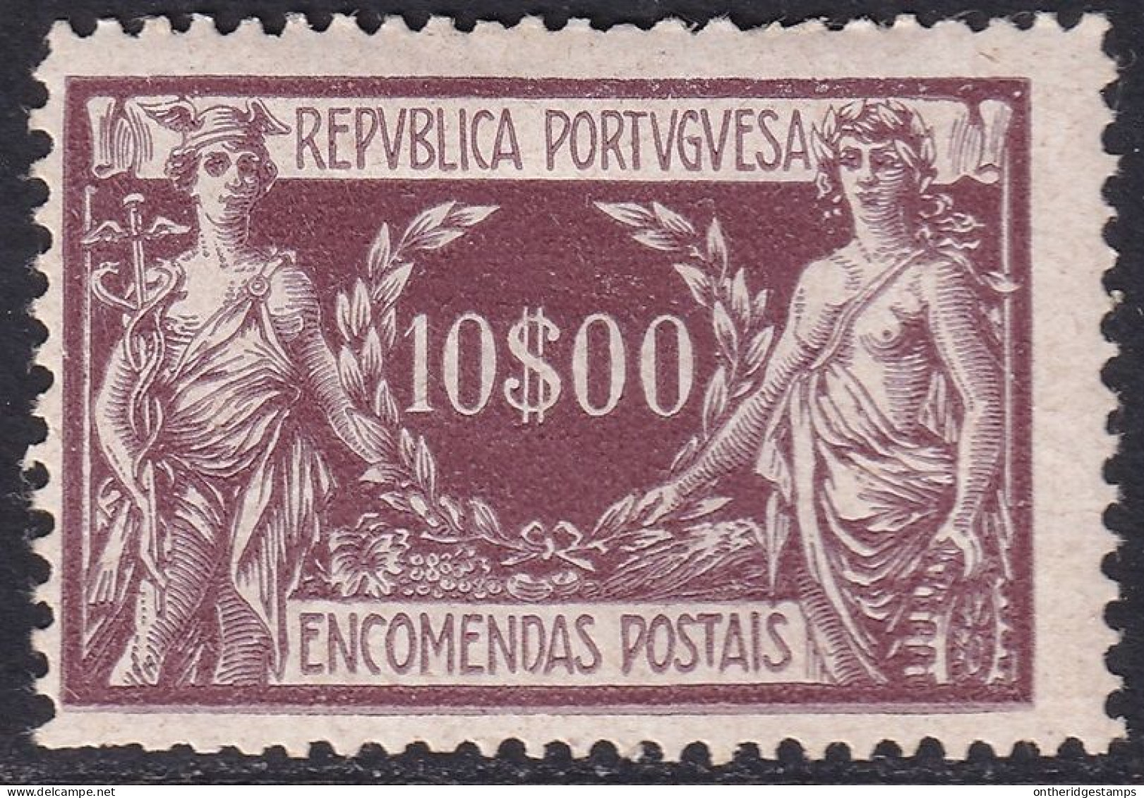 Portugal 1920 Sc Q17 Mundifil 17 Parcel Post MH*  - Nuevos