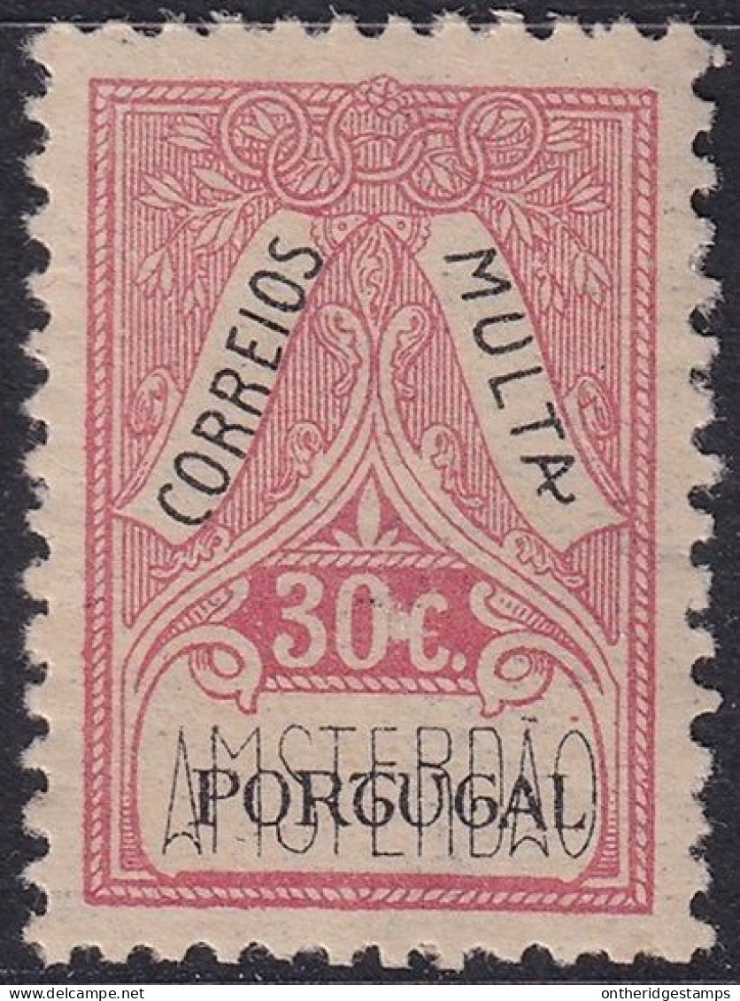 Portugal 1928 Sc RAJ5 Mundifil 5 Postal Tax MH* - Nuevos