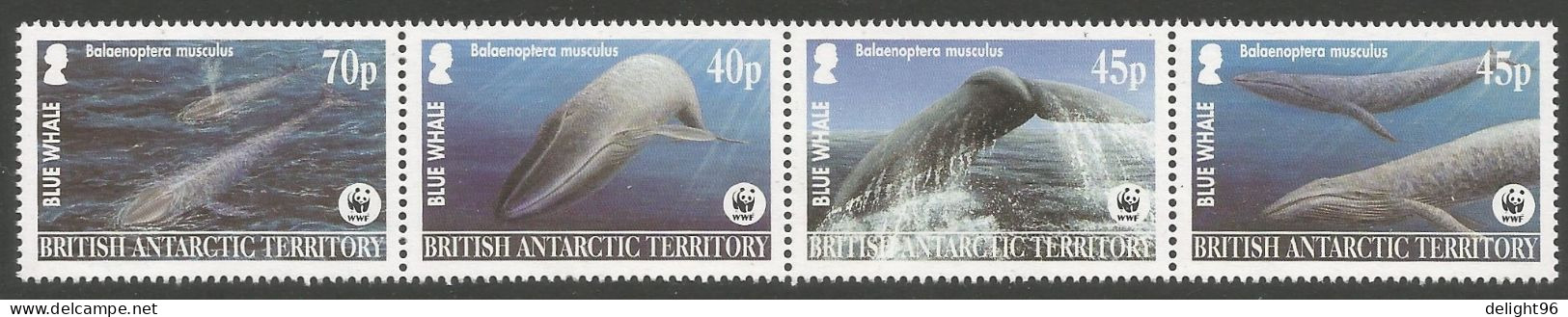2003 British Antarctic Territory WWF Blue Whale Set (** / MNH / UMM) - Ungebraucht
