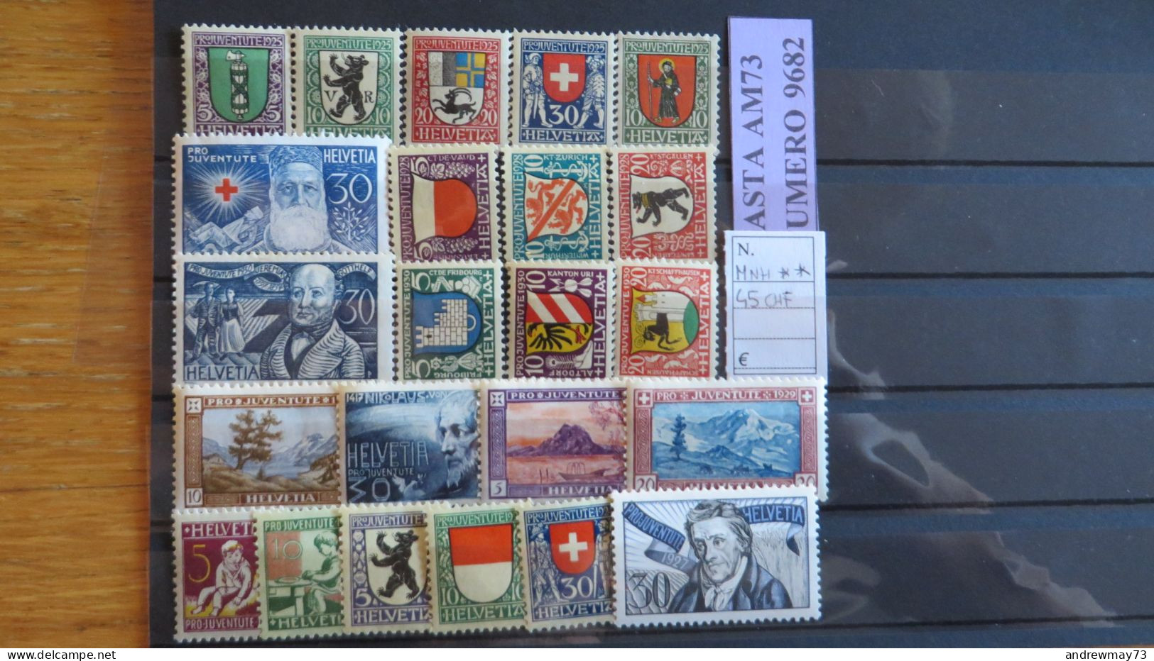 SWITZERLAND- NICE MNH SELECTION - Sammlungen