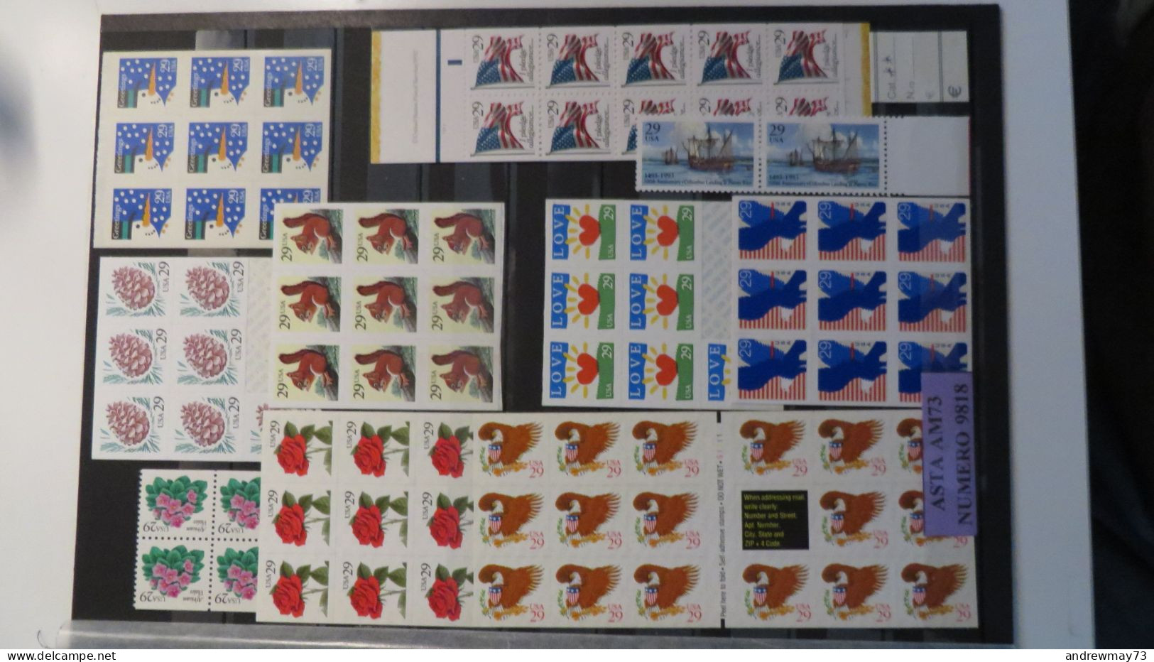 U.S.A.- NICE MNH SELECTION - Sammlungen