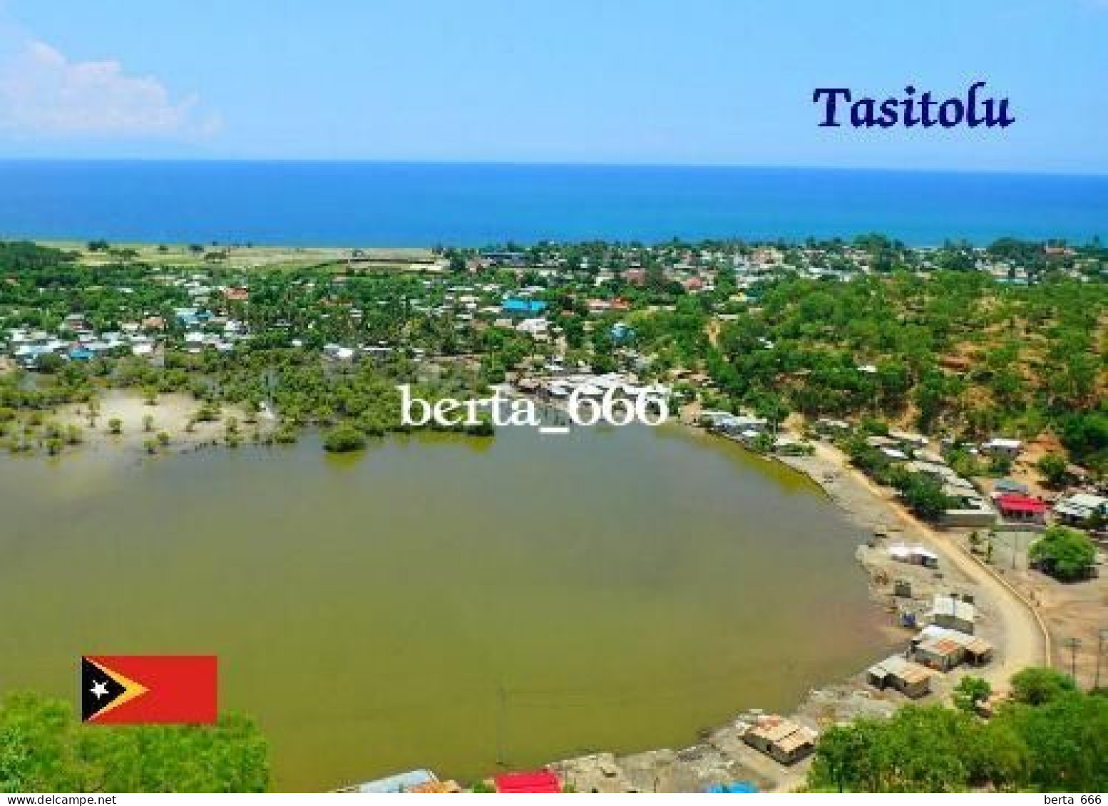 East Timor Tasitolu Lake New Postcard - Timor Orientale