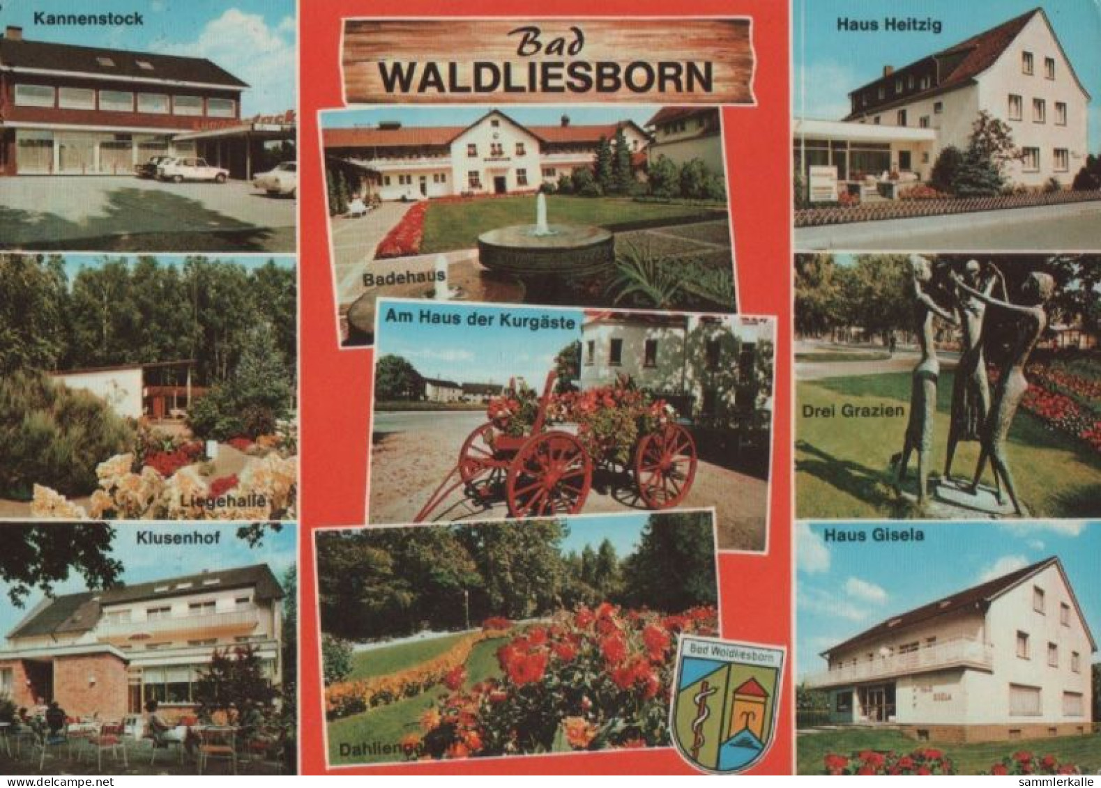 47698 - Lippstadt-Bad Waldliesborn - U.a. Haus Gisela - 1974 - Lippstadt