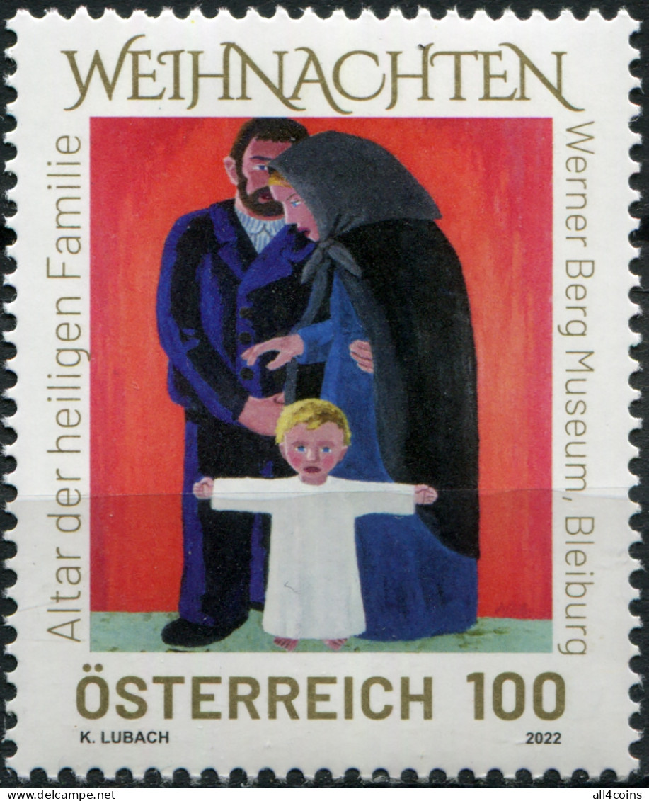 Austria 2022. Christmas 2022 (MNH OG) Stamp - Ongebruikt