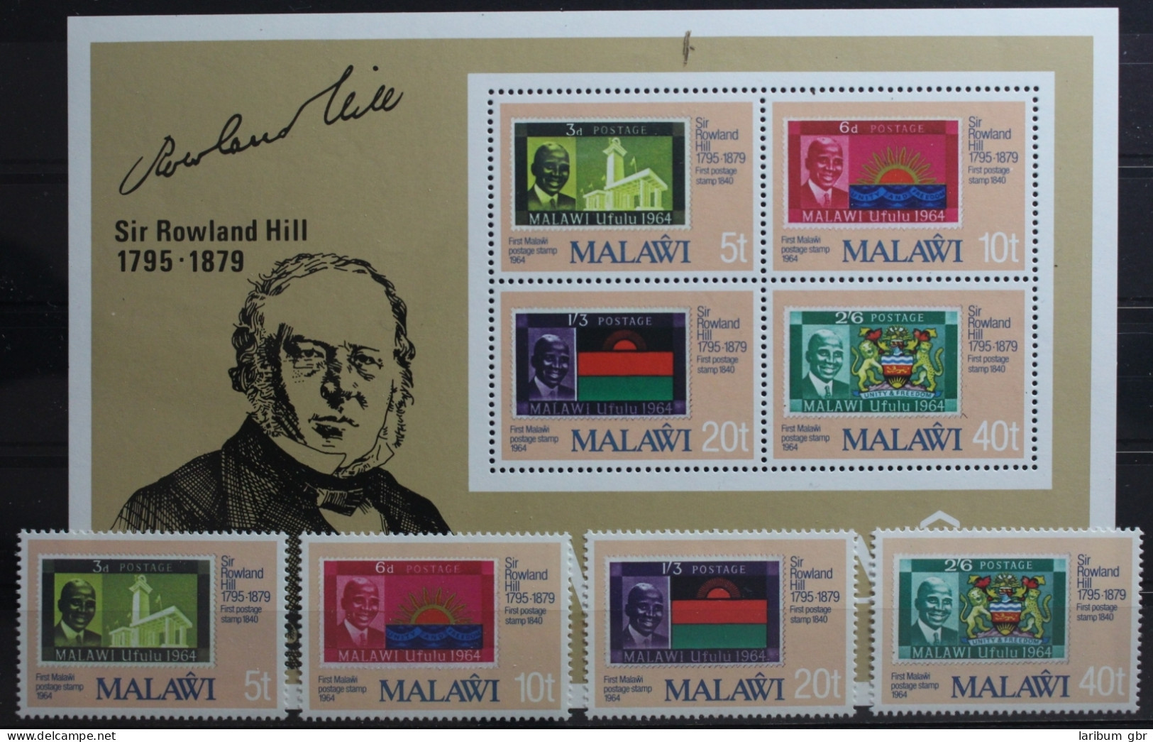 Malawi 332-335, Block 56 Mit 332-335 Postfrisch #TE404 - Malawi (1964-...)