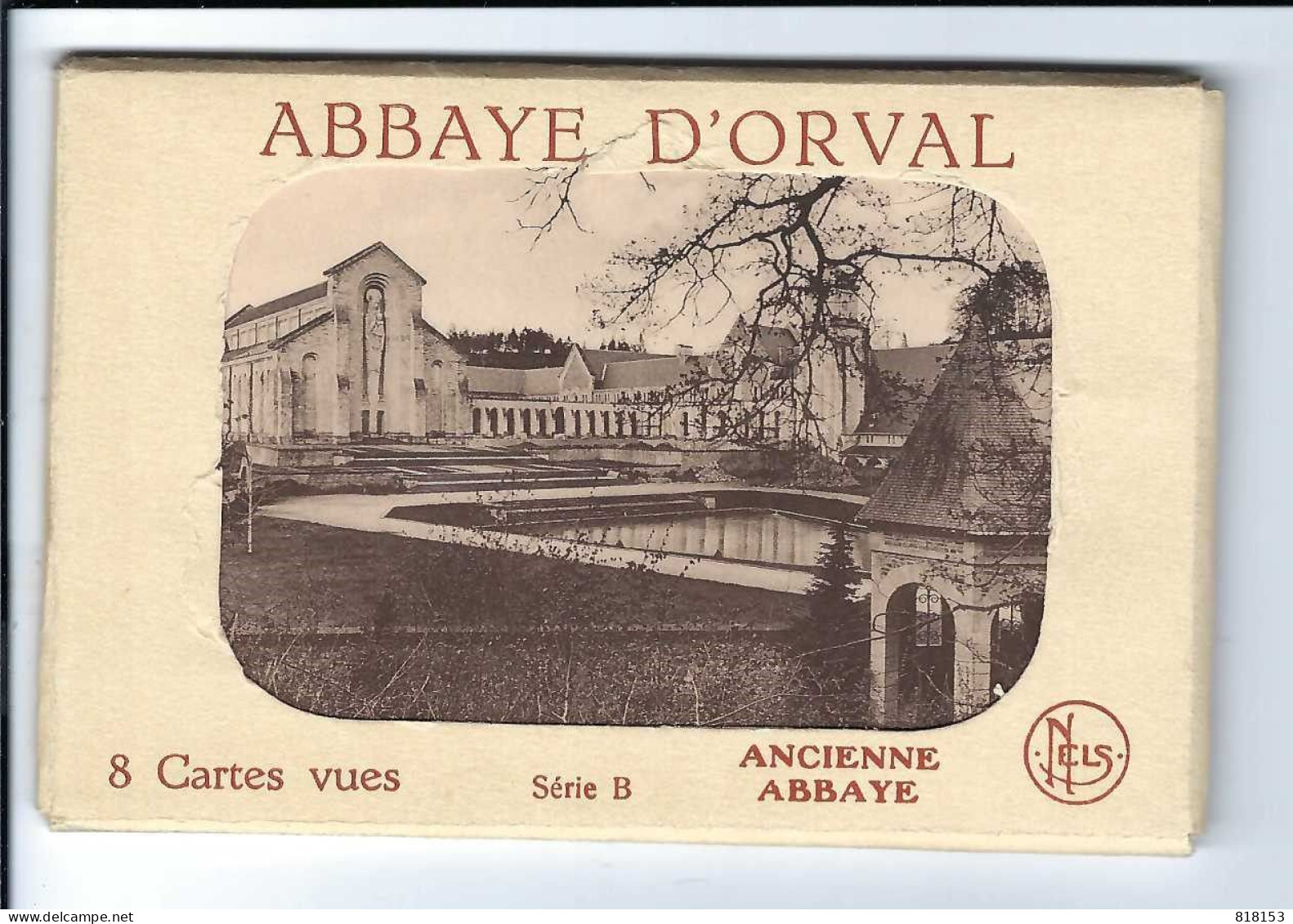 ABBAYE  D'ORVAL  8 Cartes Vues  SERIE B - Florenville