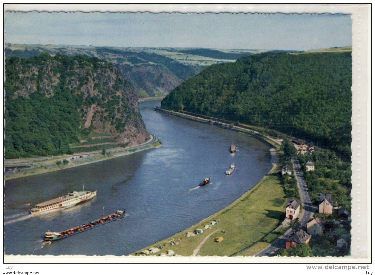 Schifffahrt Am RHEIN,  Lorelei  SHIP   Panorama - Loreley