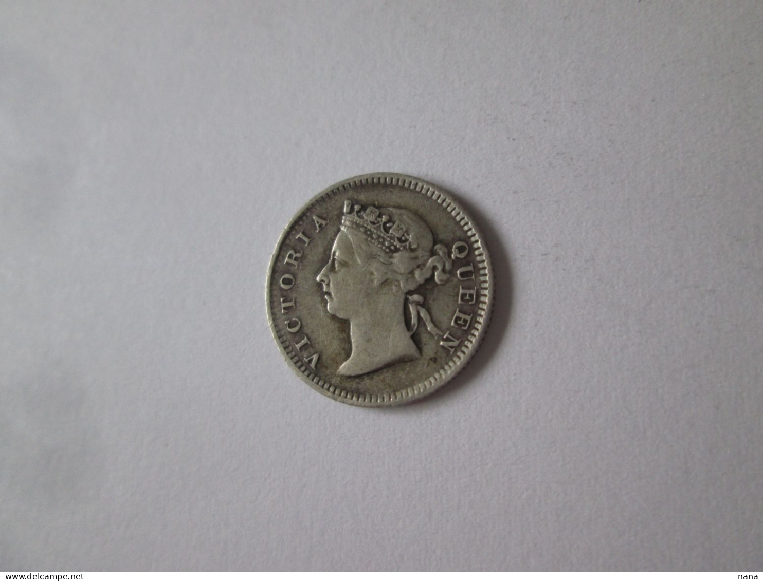 Hong Kong 5 Cents 1899 Very Nice Silver Coin/Argent,Queen Victoria - Hong Kong