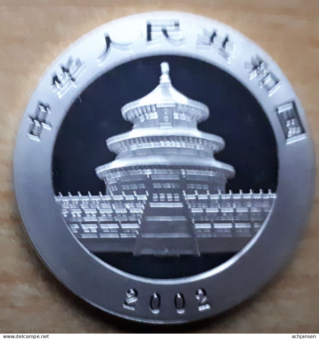 China, 10 Yuan 2002 - Silver Proof - Cina