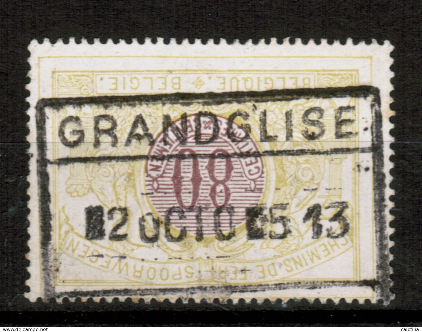 Chemins De Fer TR 39, Obliteration Centrale GRANDGLISE - Used