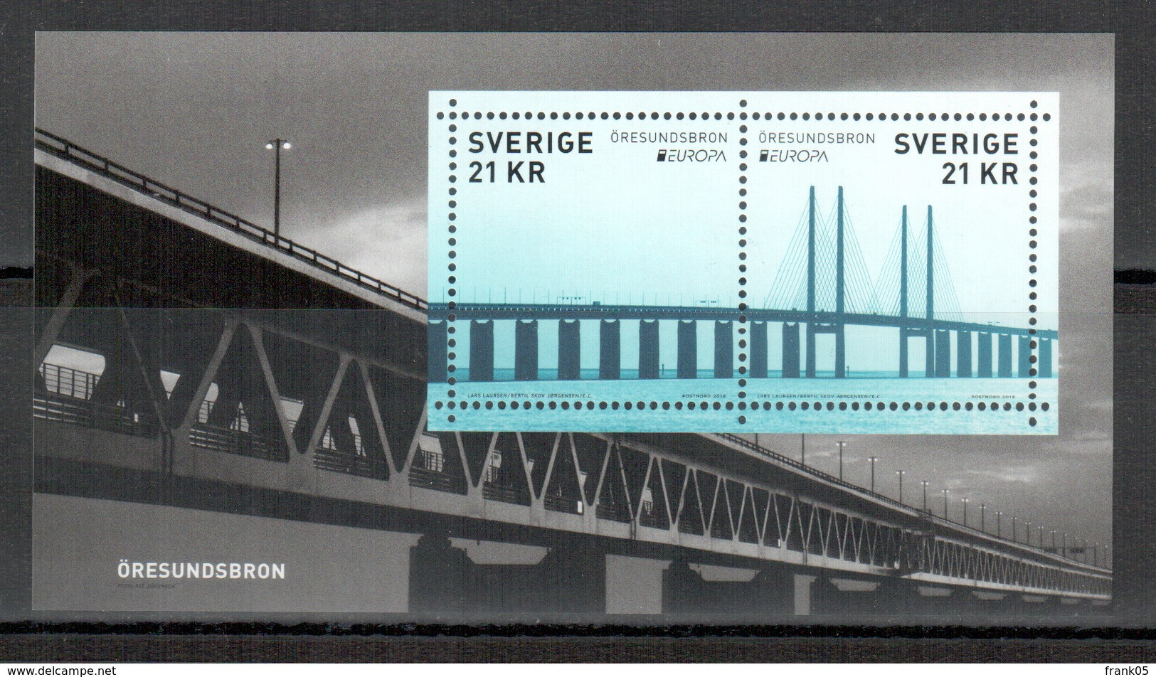 Schweden / Sweden / Suède 2018 Block/souvenir Sheet EUROPA ** - 2018