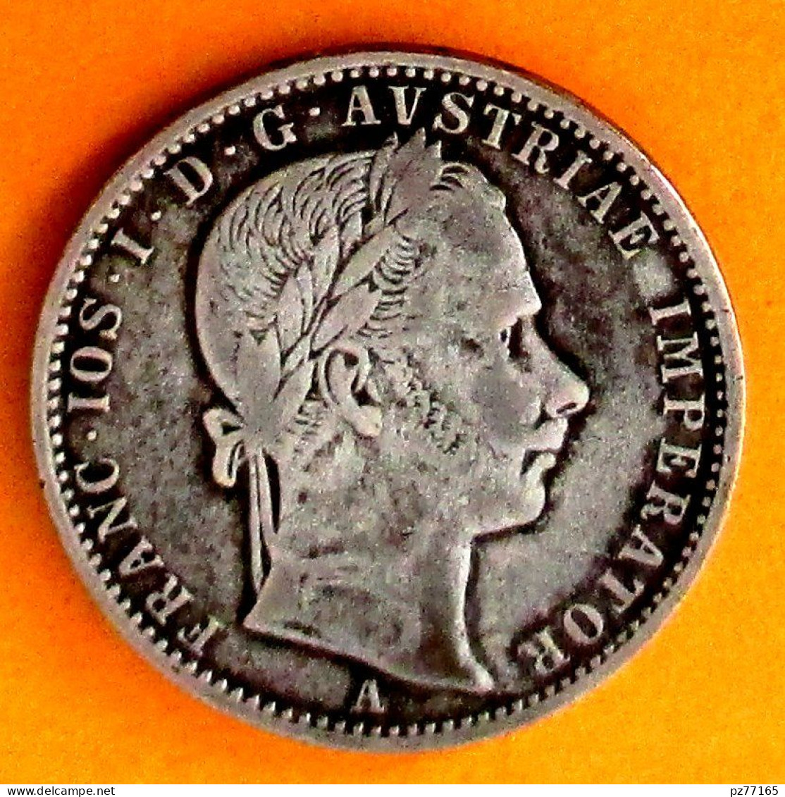 AUTRICHE. 1/4 FLORIN 1859..TTB.RARE.  Argent.. Silver. - Oesterreich