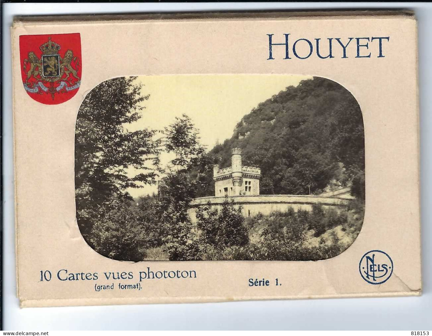 HOUYET  10 Cartes Vues Phototon (grand Format) Série 1  (port België 3,40€) - Houyet