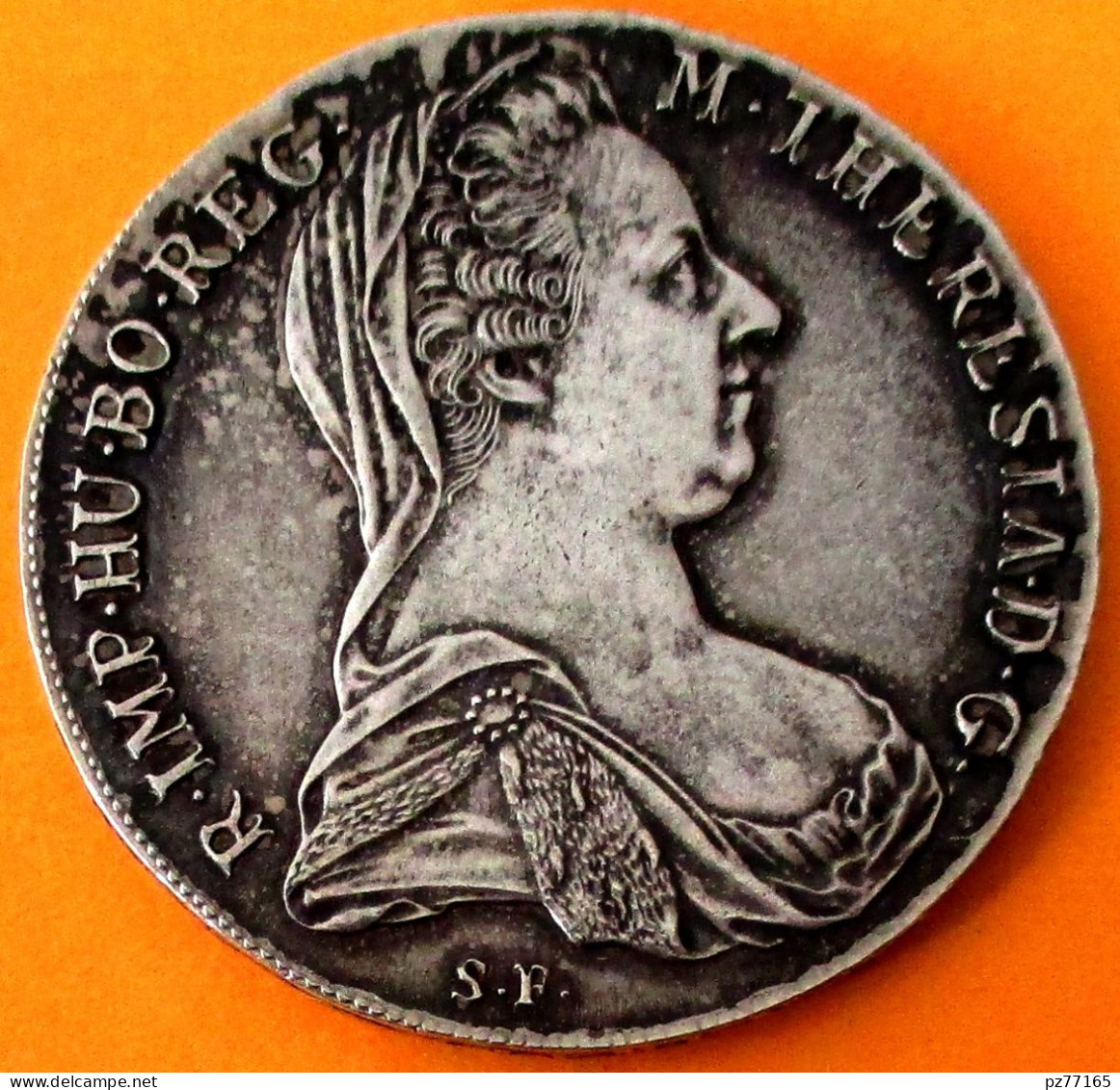 AUTRICHE. THALER 1780.M THERESIA. Tranche Relief. TTB..  Argent.. Silver. - Oesterreich