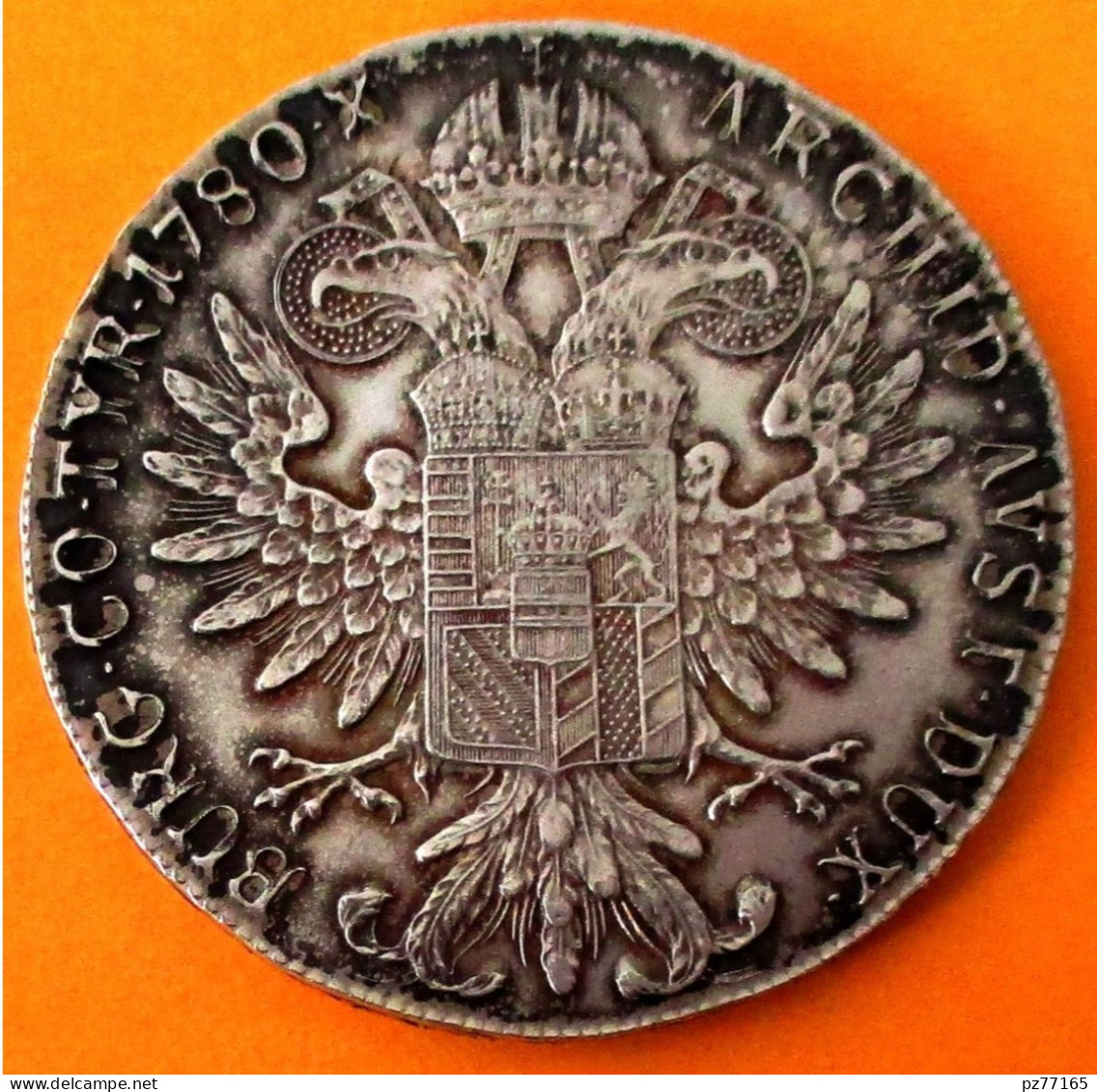 AUTRICHE. THALER 1780.M THERESIA. Tranche Relief. TTB..  Argent.. Silver. - Oesterreich