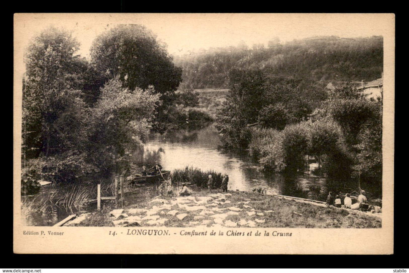 54 - LONGUYON - CONFLUENT DE LA CHIERS ET DE LA CRUSNE - Longuyon