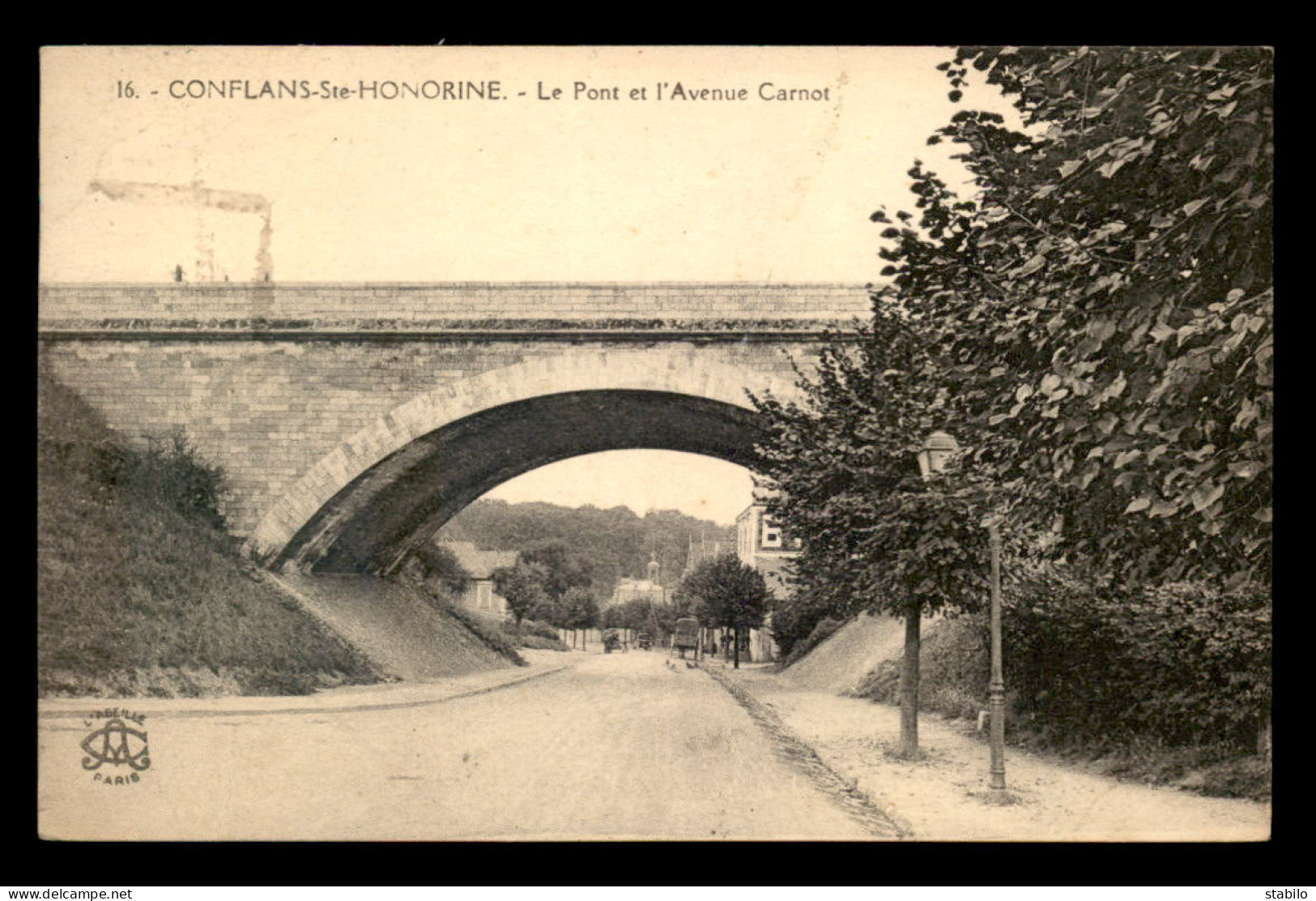 78 - CONFLANS-STE-HONORINE - LE PONT DE L'AVENUE CARNOT - Conflans Saint Honorine