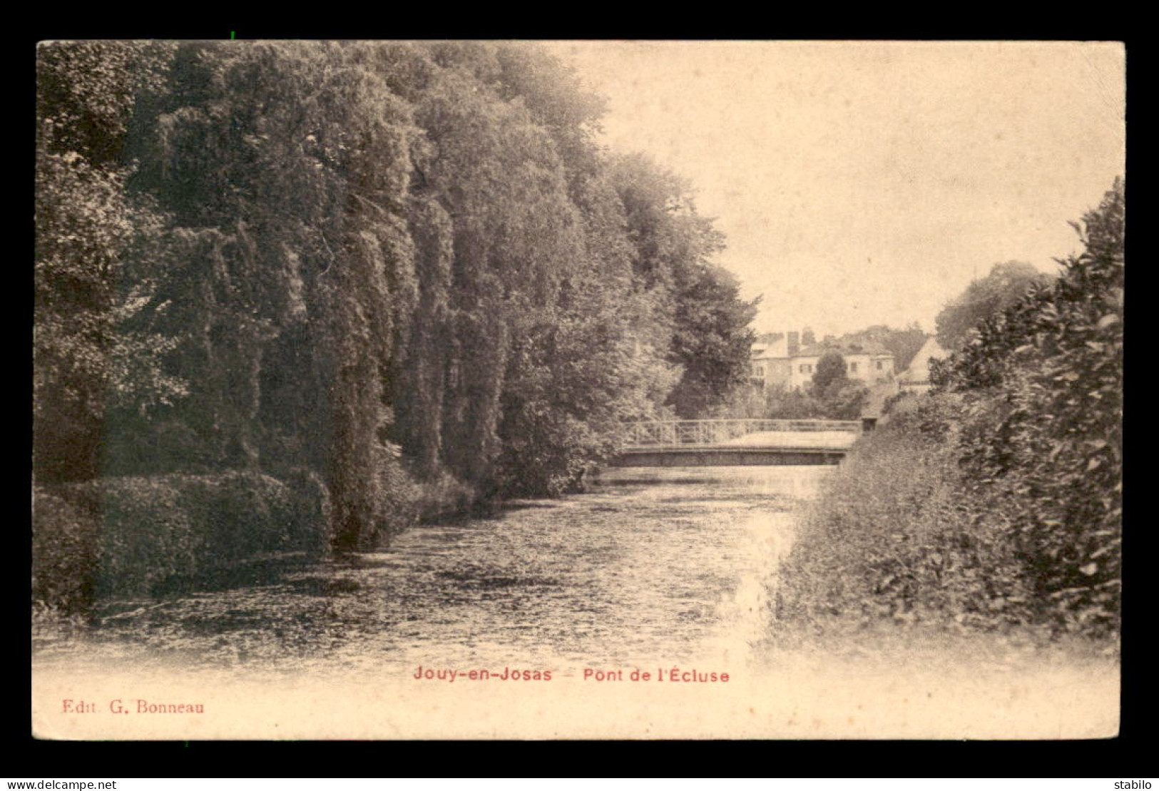 78 - JOUY-EN-JOSAS - PONT DE L'ECLUSE - Jouy En Josas