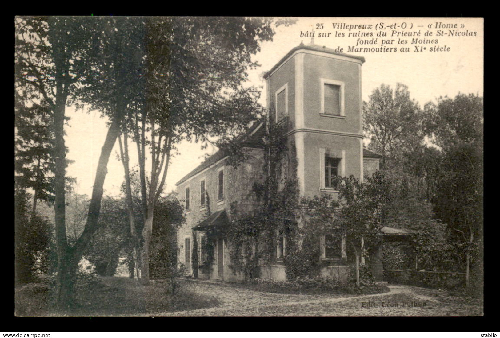 78 - VILLEPREUX - HOME BATI SUR LES RUINES DU PRIEURE DE ST-NICOLAS - Villepreux