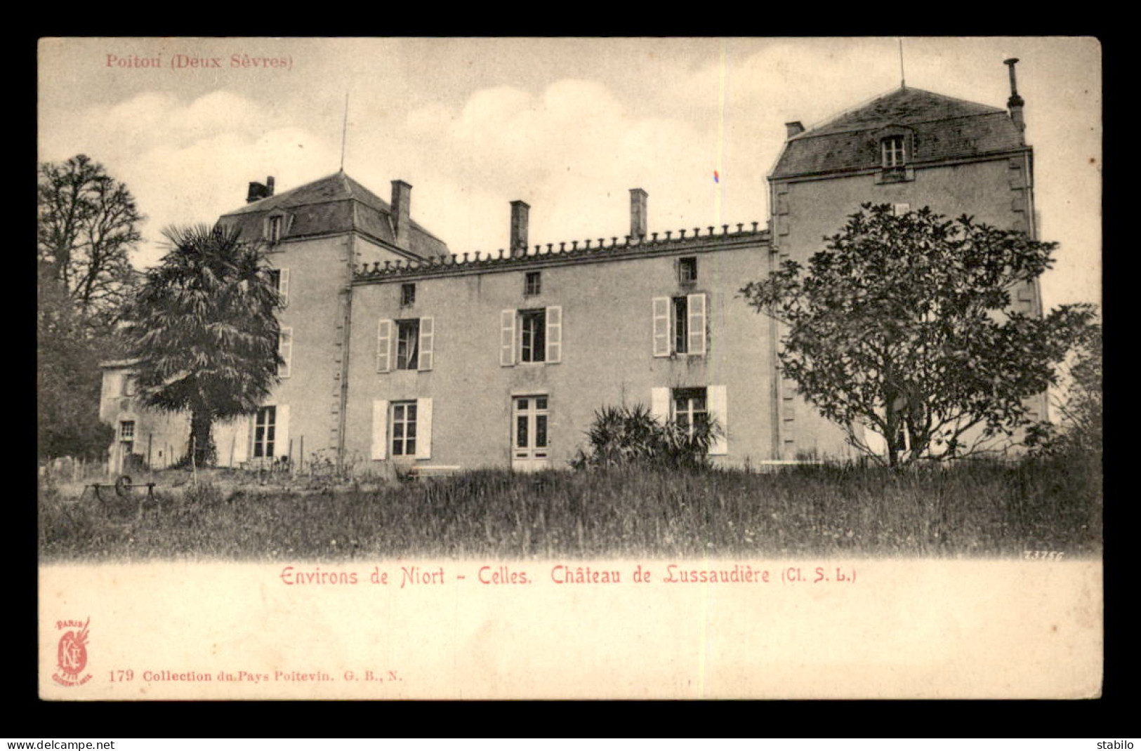 79 - CELLES - CHATEAU DE LUSSAUDIERE - Celles-sur-Belle