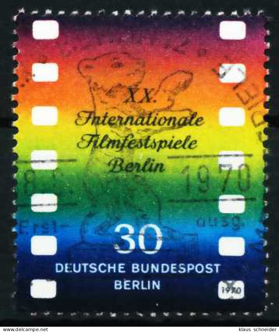 BERLIN 1970 Nr 358 Zentrisch Gestempelt X639AE6 - Gebraucht