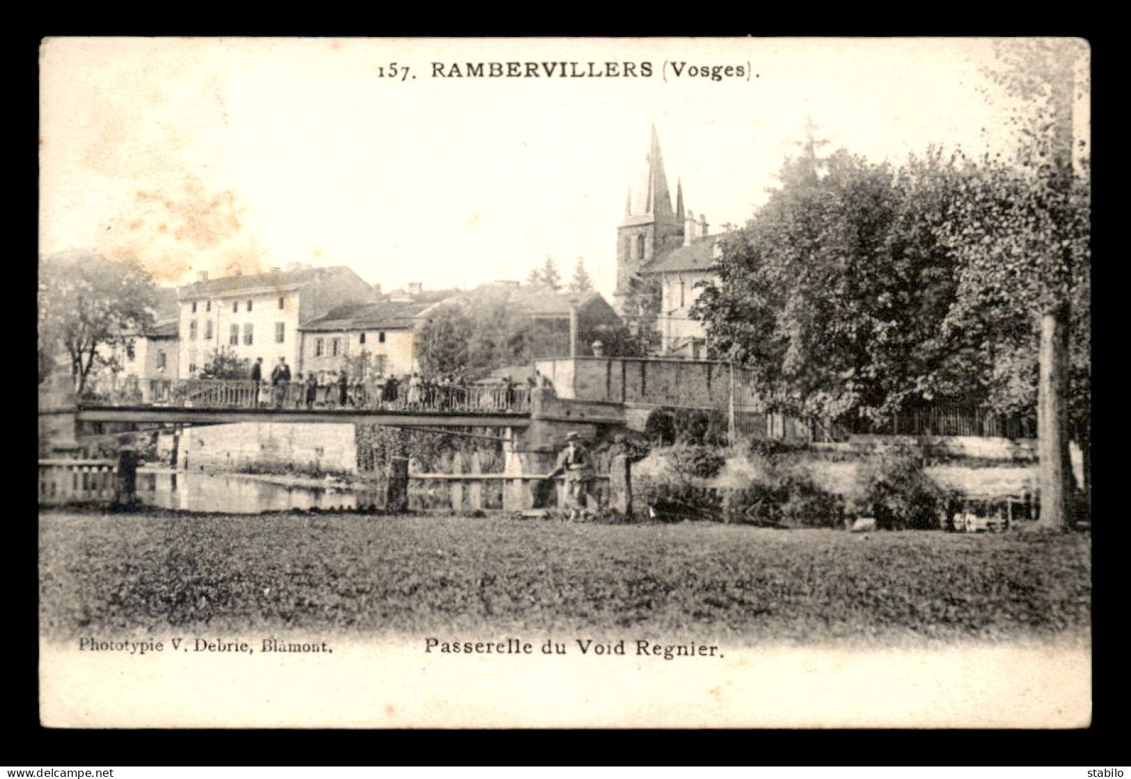 88 - RAMBERVILLERS - PASSERELLE  DU VOID REGNIER - Rambervillers