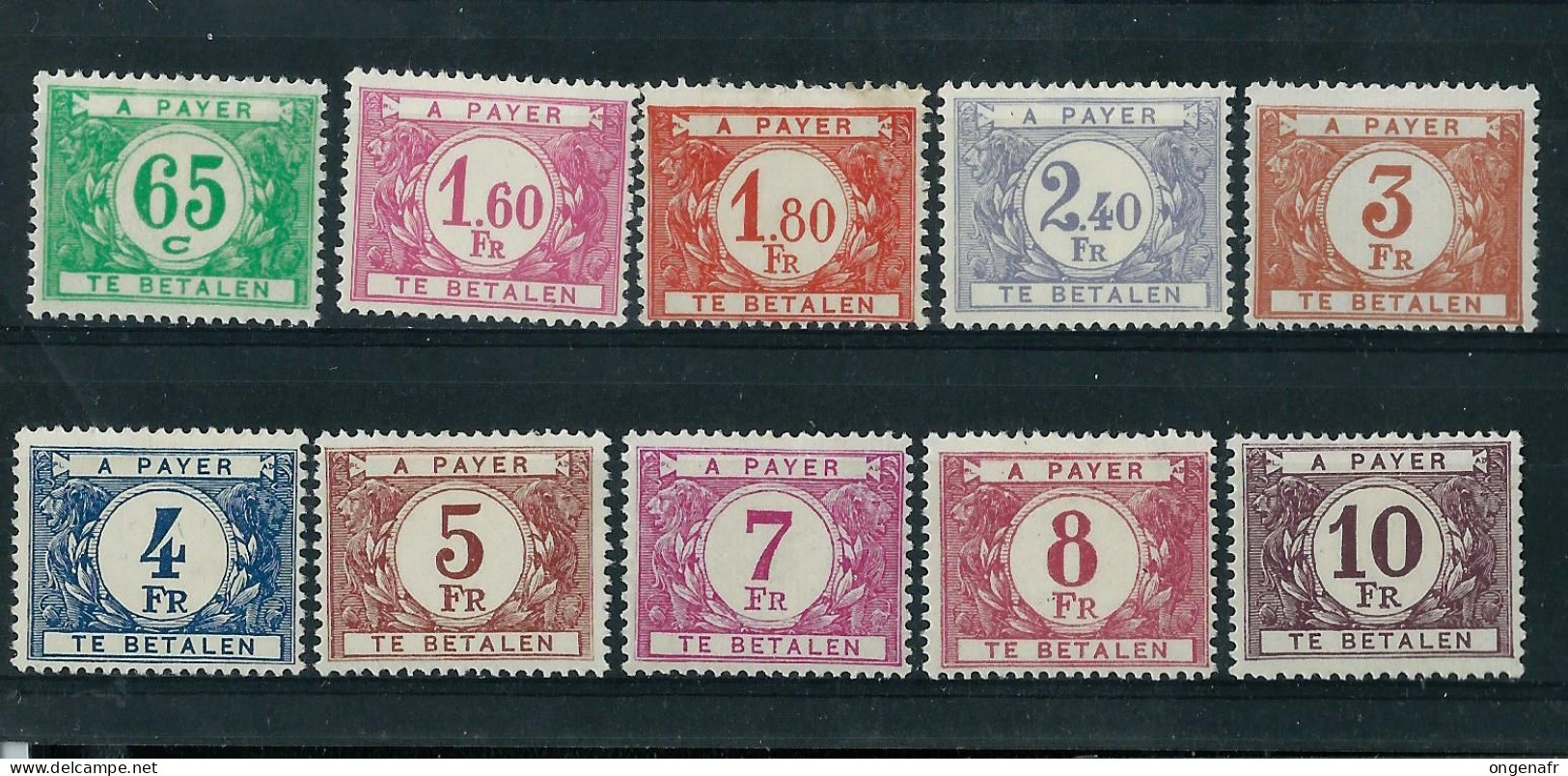 TX 56/65  ( * ) Avec Charnière - Timbres