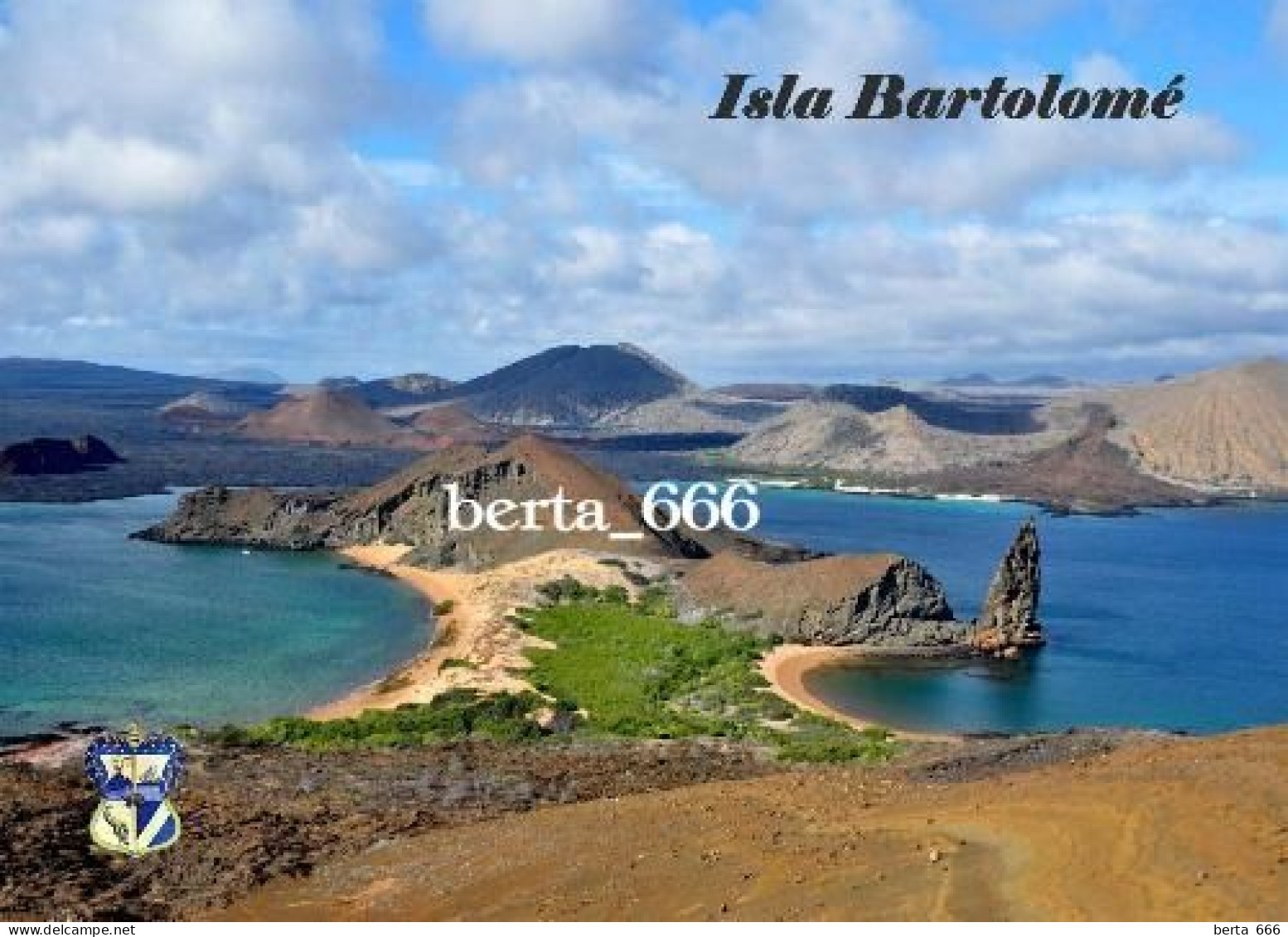 Ecuador Galapagos Bartolome Island UNESCO New Postcard - Ecuador